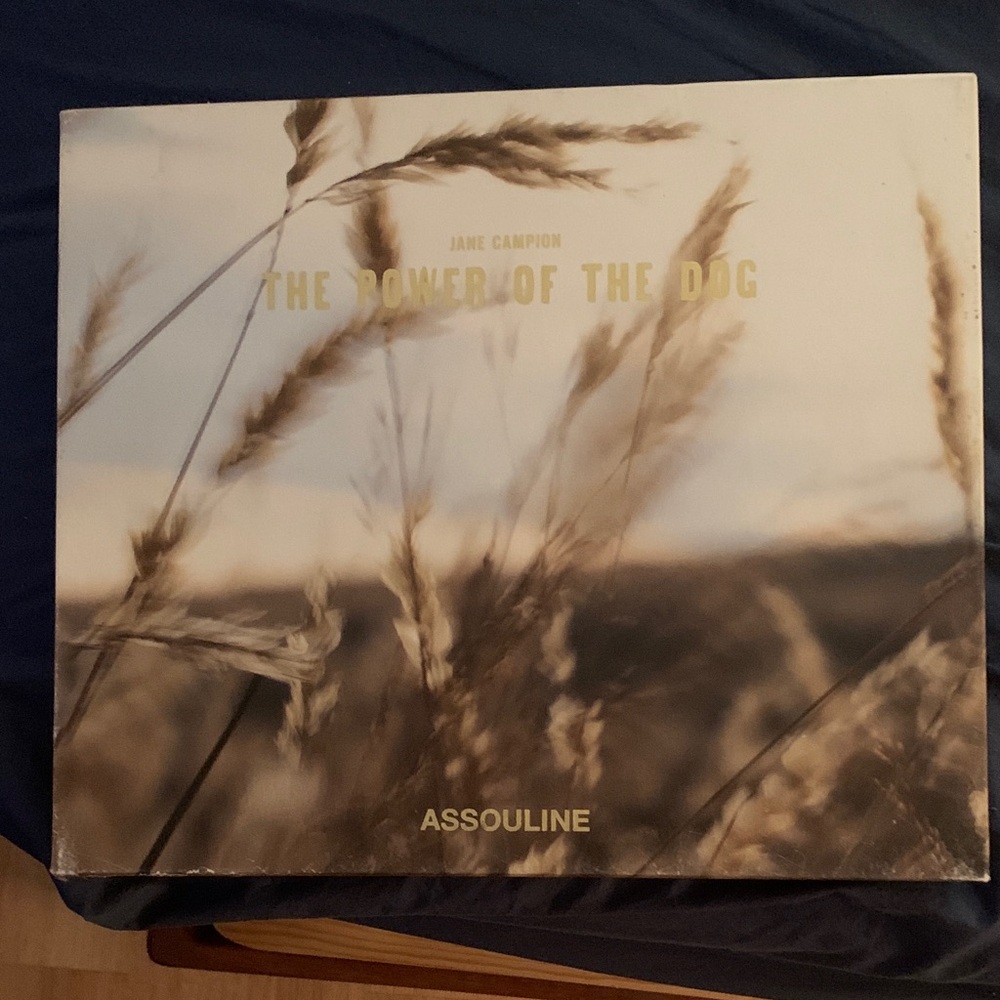 Assouline 'The Power of the Dog' Book Jane Campion Hardcover Film Book